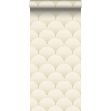 ESTAhome behang - art deco motief - zand beige - 50 x 900 cm - 139464 product