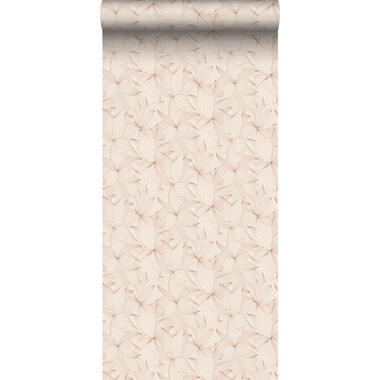 ESTAhome behang - getekende bladeren - zand beige - 50 x 900 cm - 139494 product