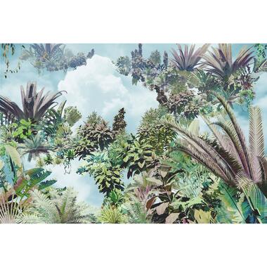 Komar fotobehang - Tropical Heaven - groen en blauw - 368 x 248 cm - 611147 product