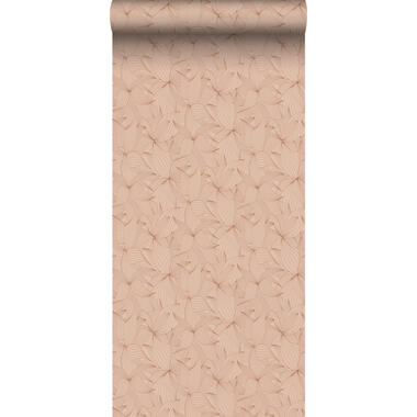 ESTAhome behang - getekende bladeren - licht terracotta - 50 x 900 cm - 139496 product