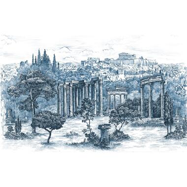 Komar fotobehang - Ruins - blauw - 400 x 250 cm - 611226 product