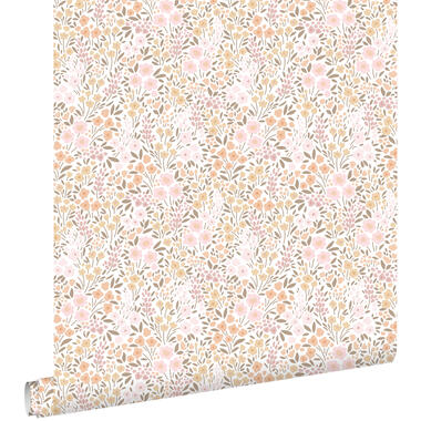 ESTAhome behang - bloemetjes - lila paars - 50 x 900 cm - 139534 product
