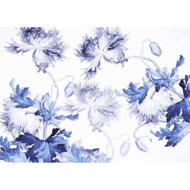 Komar fotobehang - Blue Silhouettes - blauw - 350 x 250 cm - 610023 product
