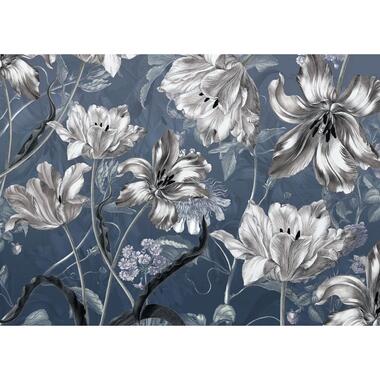 Komar fotobehang - Merian Blue - blauw en grijs - 350 x 250 cm - 611645 product