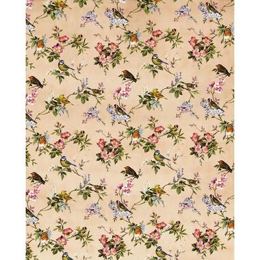 Komar fotobehang - bloemen en vogels - multicolor - 200 x 250 cm - 611171 product