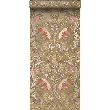 ESTAhome behang - vintage bloemen in art nouveau stijl product