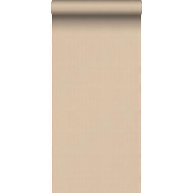ESTAhome behang - linnenstructuur - warm beige - 53 cm x 10.05 m - 139472 product