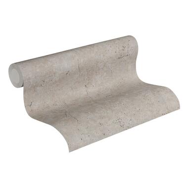 A.S. Création behang - betonlook - taupe grijs - 53 cm x 10,05 m - AS-369111 product