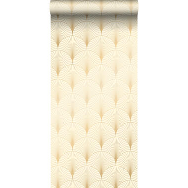 ESTAhome behang - art deco motief - beige en goud - 0,53 x 10,05 m - 139458 product