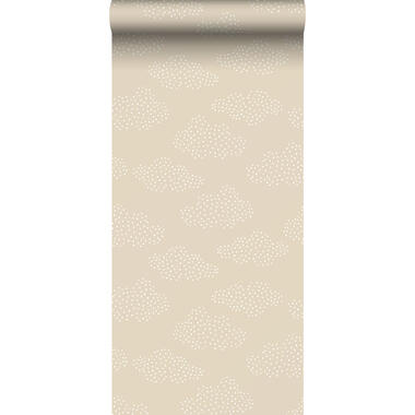 ESTAhome behang - wolkjes - beige - 53 cm x 10,05 m - 139515 product