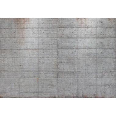 Komar fotobehang - Concrete Blocks - grijs - 368 x 254 cm - 611031 product