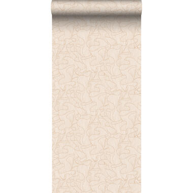 ESTAhome behang - koraal - zand beige en licht terracotta - 50 x 900 cm - 139500 product