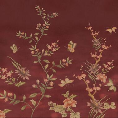 Komar fotobehang - chinoiserie - rood - 250 x 250 cm - 611192 product