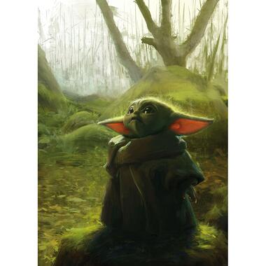 Komar fotobehang - Mandalorian Grogu Acrylic - groen - 200 x 280 cm - 610732 product