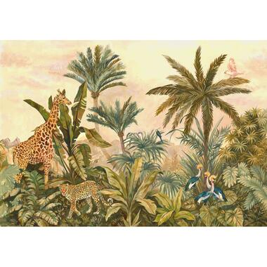 Komar fotobehang - Tropical Vintage Garden - groen - 400 x 280 cm - 610862 product