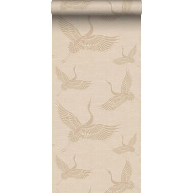 Origin Wallcoverings behang - kraanvogels - beige - 53 cm x 10.05 m - 347826 product