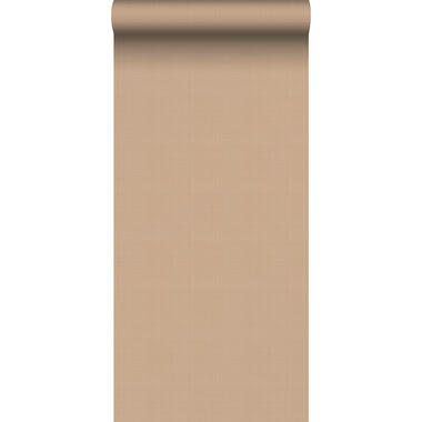 ESTAhome behang - linnenstructuur - licht terracotta - 0,53 x 10,05 m - 139473 product