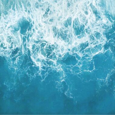 Komar fotobehang - The Shore - blauw - 250 x 250 cm - 610011 product