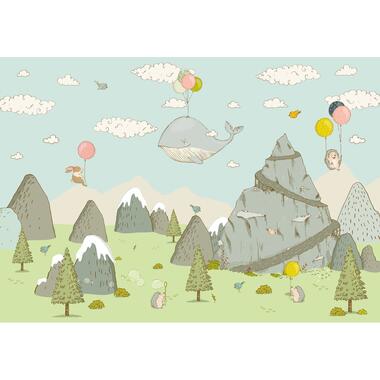 Komar fotobehang - Mountain Traveler - multicolor - 400 x 280 cm - 610866 product