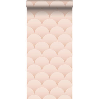 ESTAhome behang - art deco motief - zacht roze - 50 x 900 cm - 139465 product
