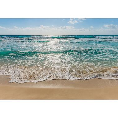 Komar fotobehang - strand - blauw en beige - 368 x 254 cm - 611047 product