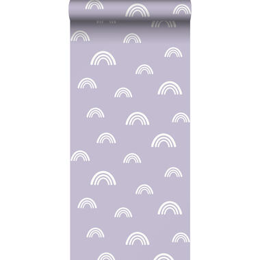 ESTAhome behang - regenboogjes - lila paars - 50 x 900 cm - 139438 product