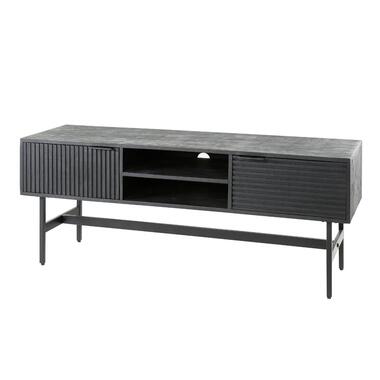 Fraaai - Mariah tv-meubel 140 cm mangohout zwart product