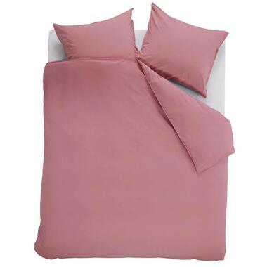 Ambiante Dekbedovertrek Uni Cotton Pink-Lits-jumeaux (240 x 200/220 cm) product