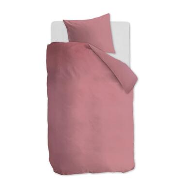 Ambiante Cotton Uni dekbedovertrek - 140x200/220 - Roze product