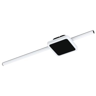 EGLO Sarginto Wandlamp/Plafondlamp - LED;LED - 59 cm - Zwart/Wit product