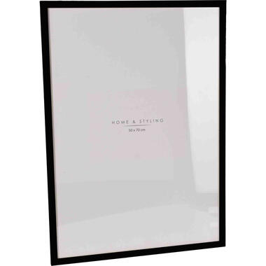 Home & Styling Fotolijst - kunststof - zwart - voor een foto van 50 x 70 cm product