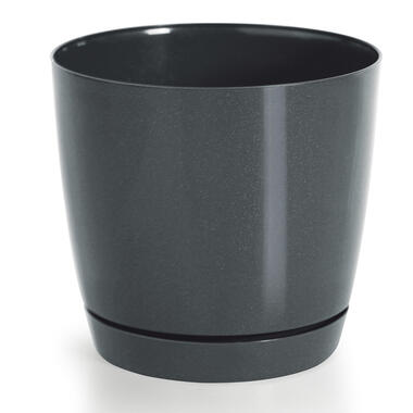 Prosperplast plantenpot - kunststof - antraciet - D21 x H19 cm product