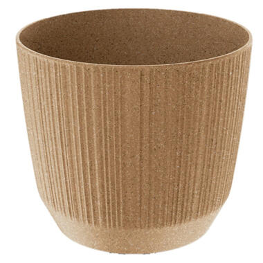 Prosperplast plantenpot/bloempot - kunststof - beige - D19,5 x H17 cm product