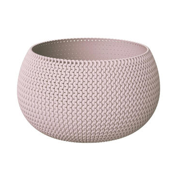 Prosperplast plantenpot/bloempot - kunststof - roze - D37 x H22 cm product