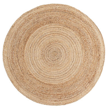 Dutch Lifestyle - Jute - Vloerkleed - 120x120 cm - Beige product