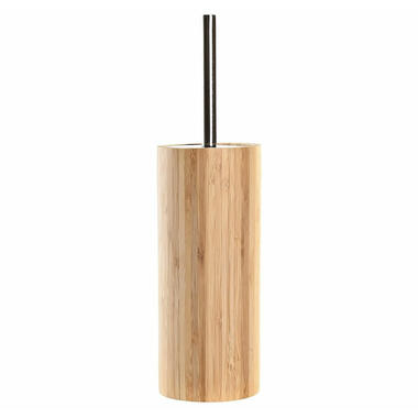 Items Toiletborstel/wc-borstel - bamboe hout - lichtbruin - 37 x 10 cm product