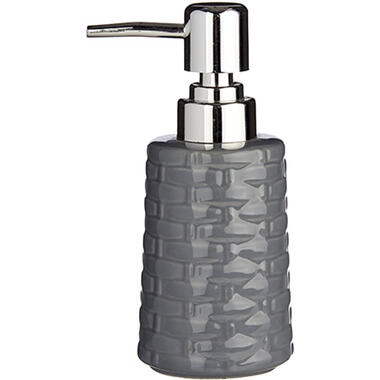Berilo luxe zeeppompje - keramiek - grijs zilver - 350 ml product