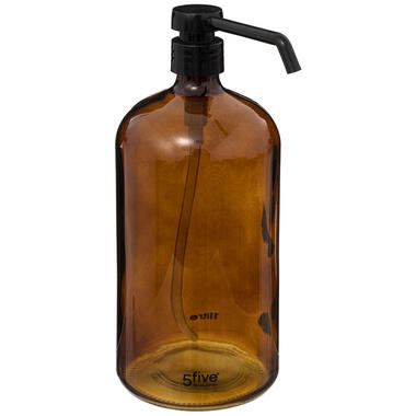 5Five Zeeppompje - van glas - bruin - 1 liter product