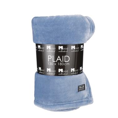 In The Mood Collection Famke Fleece Plaid - 180 x 130 cm - Lichtblauw product