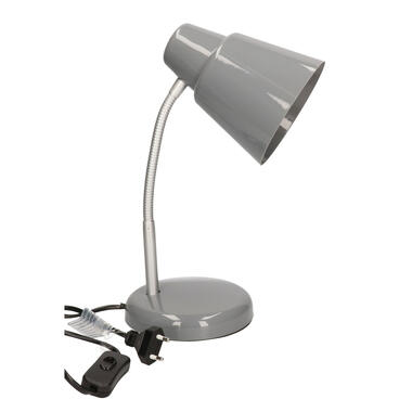 Gerim Bureaulamp - grijs - 14 x 34 cm - 40 watt - buigbaar product