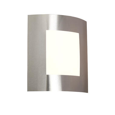 QAZQA Moderne wandlamp staal IP44 - Emmerald 1 product