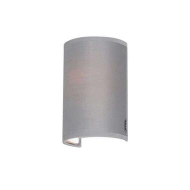 QAZQA Moderne wandlamp grijs - Simple Drum product
