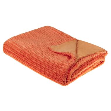 Beliani Plaid BJAS - Oranje polyester product