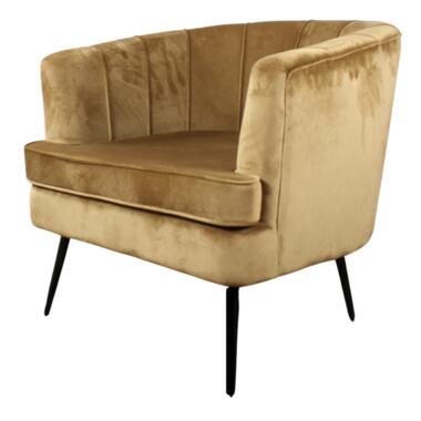 DS4U - Norah fauteuil velvet goud product