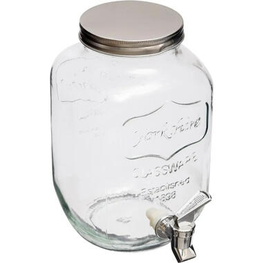 Secret de Gourmet Dranksdispenser/limonadetap - glas - 8 liter product
