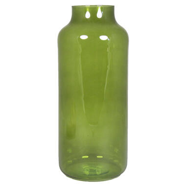 Floran Vaas - apotheker model - groen/transparant glas - H35 x D15 cm product