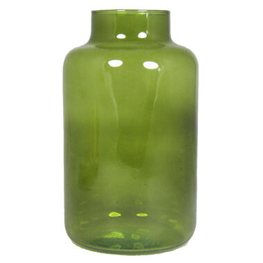 Floran Vaas - apotheker model - groen/transparant glas - H25 x D15 cm product
