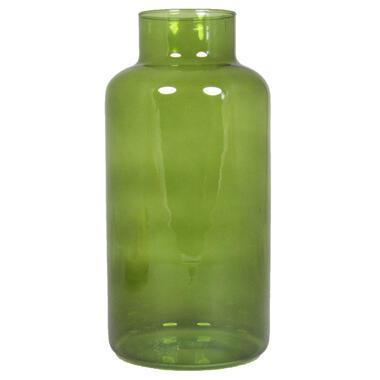 Floran Vaas - apotheker model - groen/transparant glas - H30 x D15 cm product