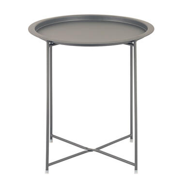 Bijzettafel - Salontafel - 47 H 51 - Metaal - Grijs product