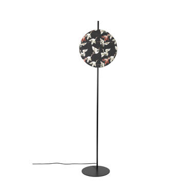 Vloerlamp Zwart - 30x39x158cm - Katoen - Lamp Jaylee product